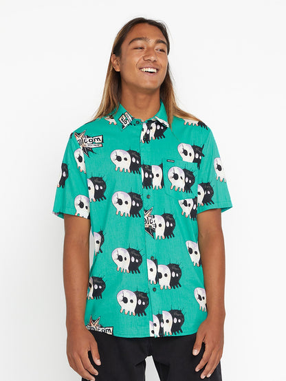 V Ent Pepper Shirt - SCRUBS GRÜN