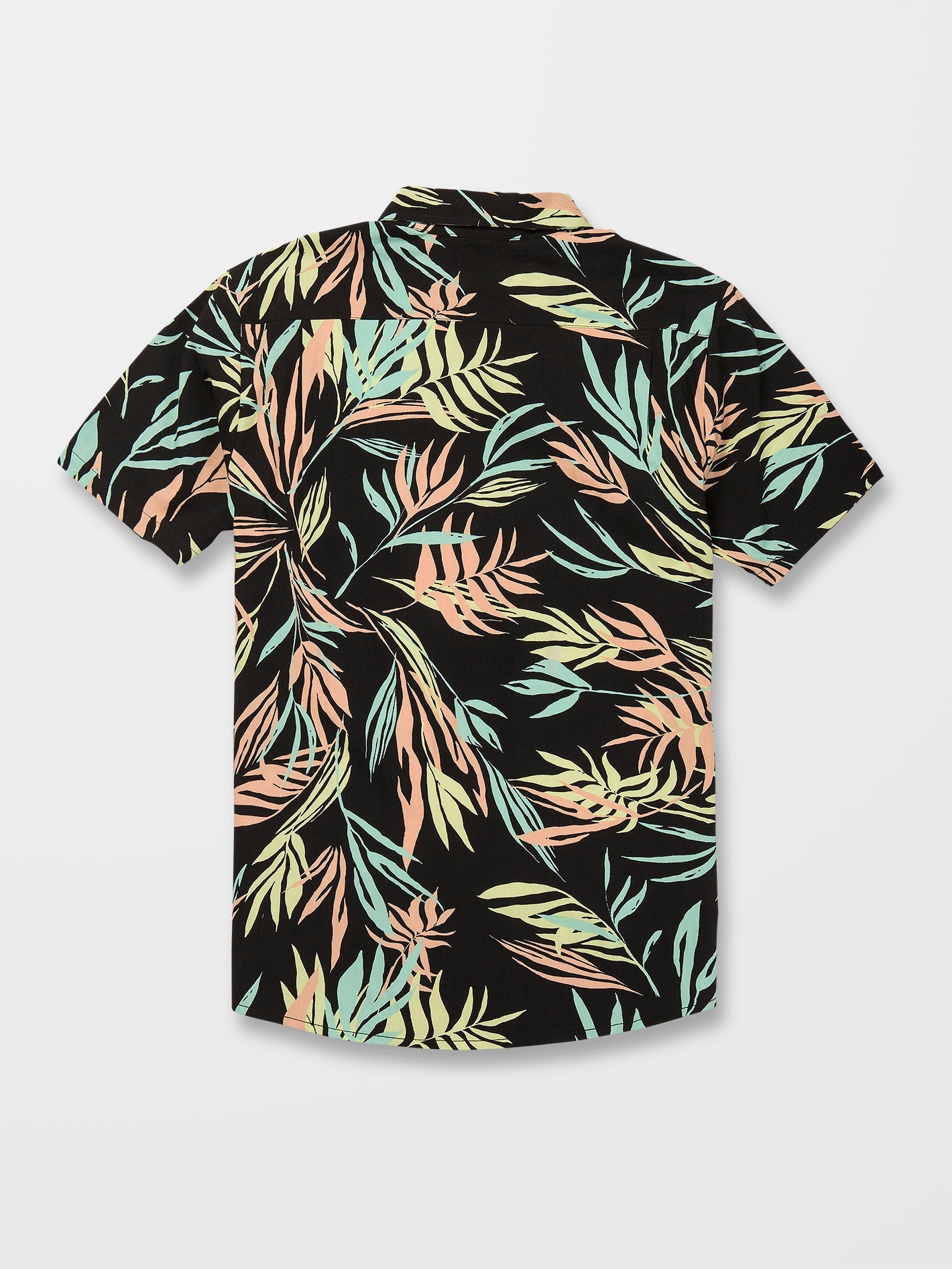 Blutendes Blatthemd - SCHWARZ