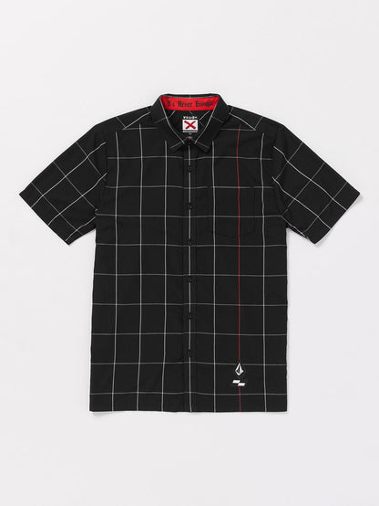Chemise Schroff X Volcom Plaid - Black