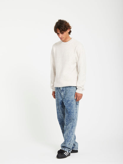 Edmonder ll sweater - DIRTY WHITE