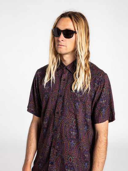 Chemise Peachy Paisley - NEW BLACK