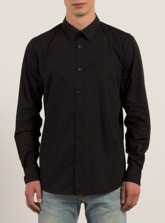 Chemise Everett Solid  - Black