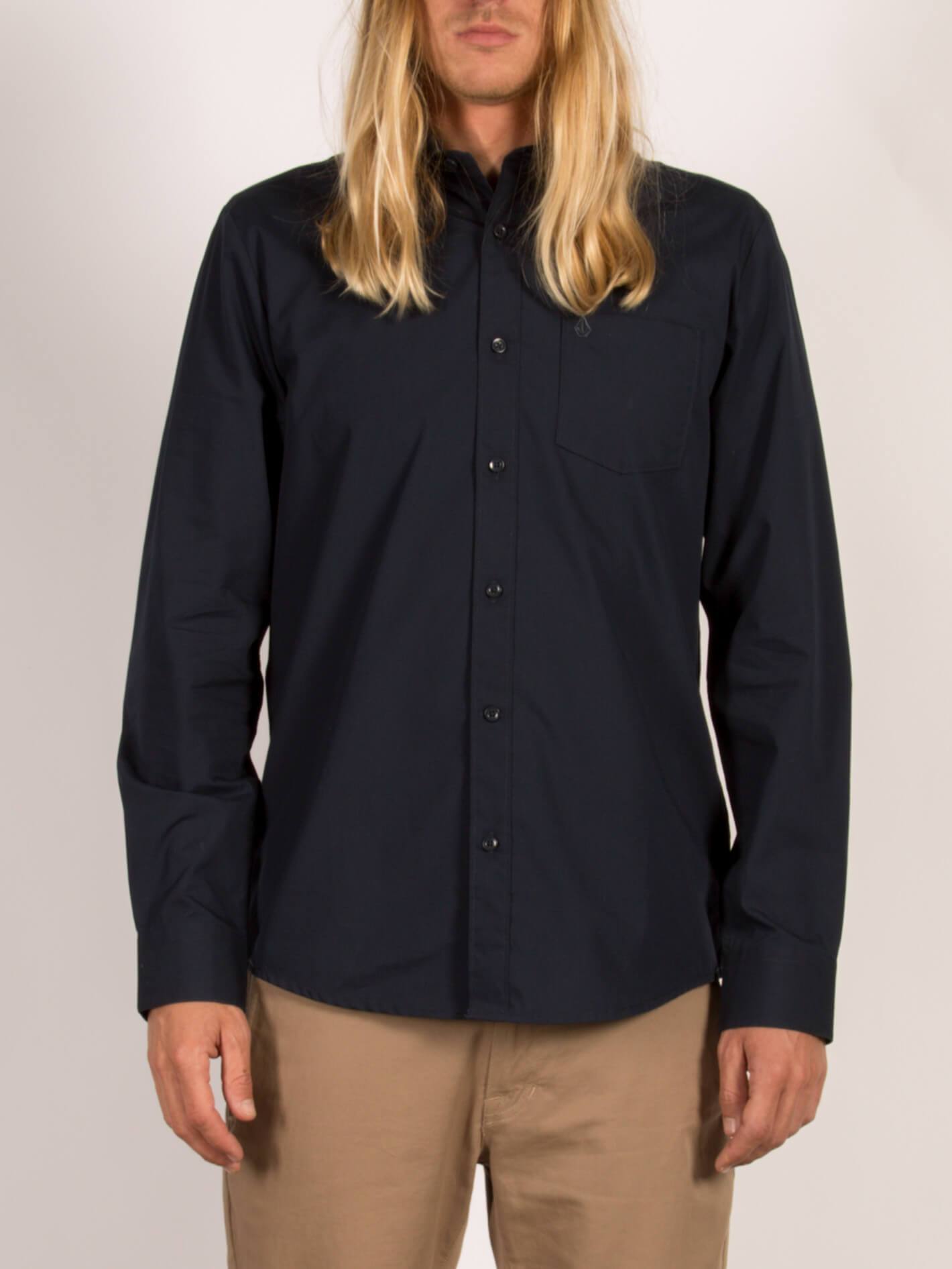 Chemise Everett Solid  - Navy