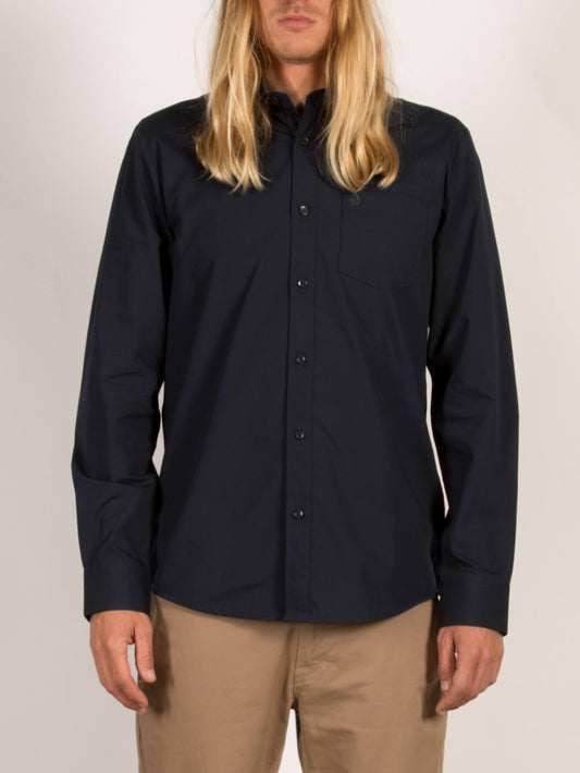 Chemise Everett Solid  - Navy