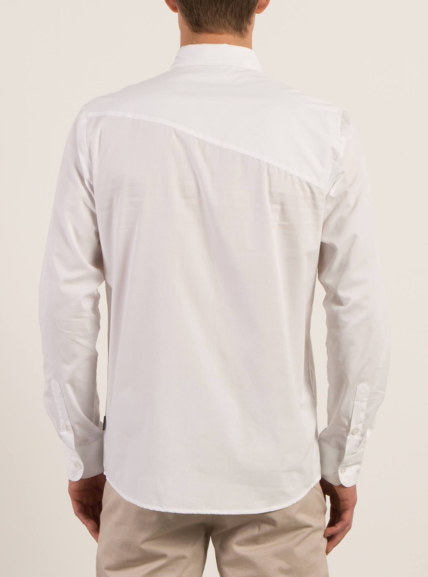 Everett Solid Shirt - White