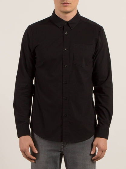 Oxford Long Sleeve Shirt - Black