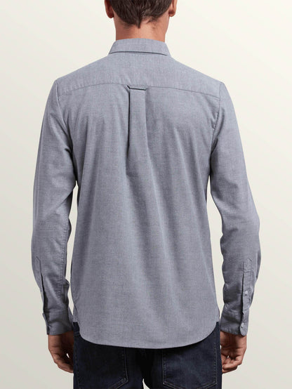 Stretch Oxford Shirt - BLACK