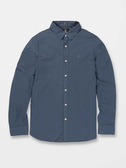 Stretch Oxford Shirt - MARINA BLUE
