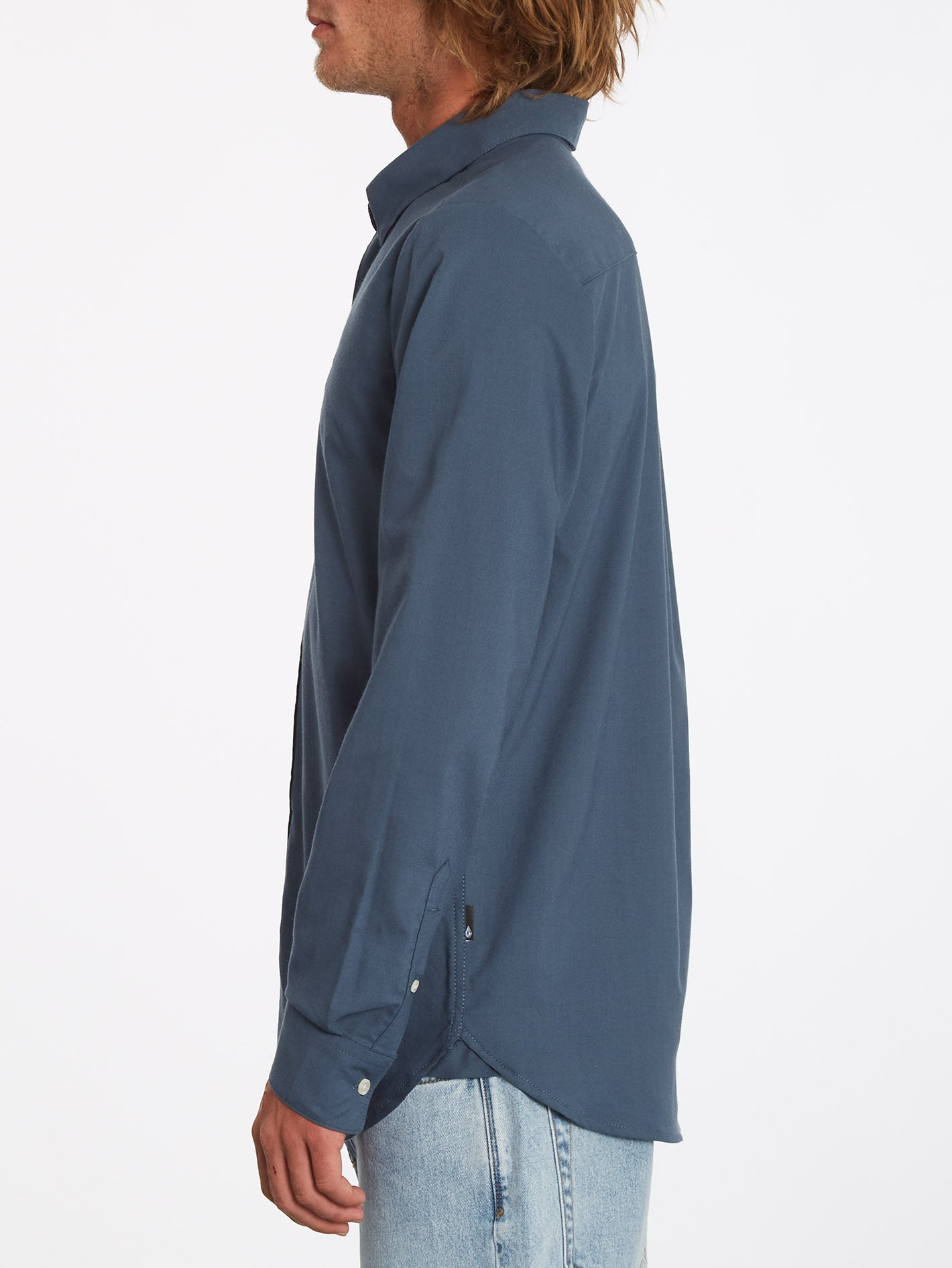 Stretch Oxford Shirt - MARINA BLUE