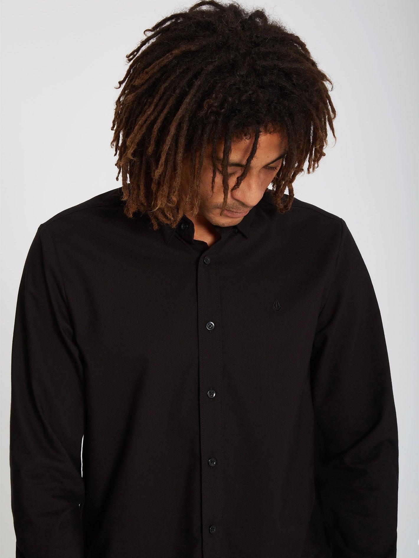 Stretch-Oxford-Hemd – NEUES SCHWARZ
