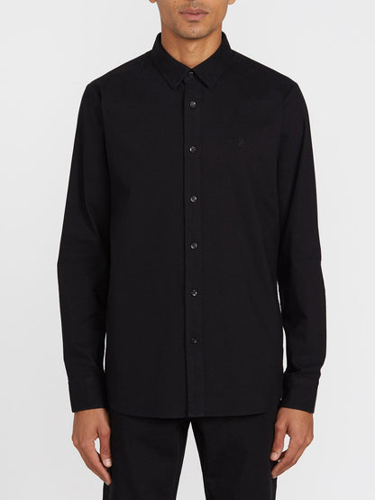 Stretch-Oxford-Hemd – NEUES SCHWARZ