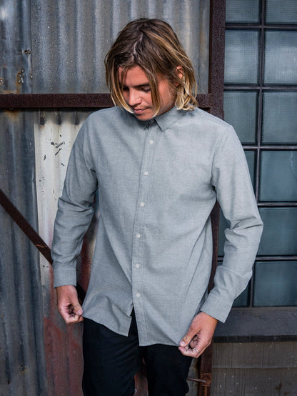 Stretch-Oxford-Hemd – Rincon Blue