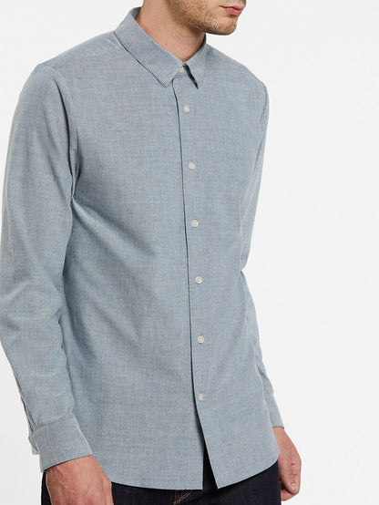 Stretch-Oxford-Hemd – Rincon Blue