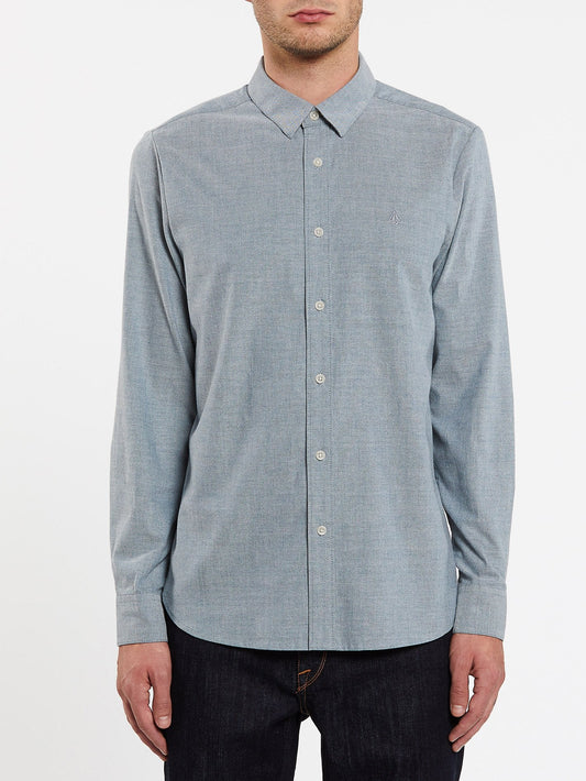 Stretch-Oxford-Hemd – Rincon Blue