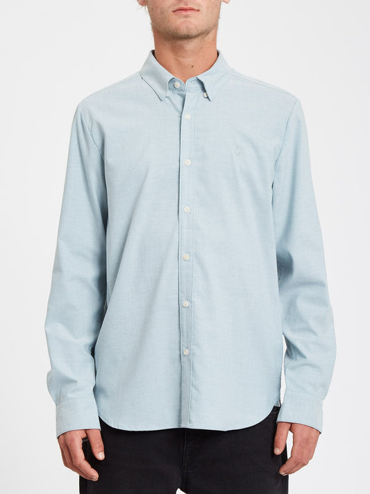 Chemise Oxford Stretch - SANDED RAW BLACK