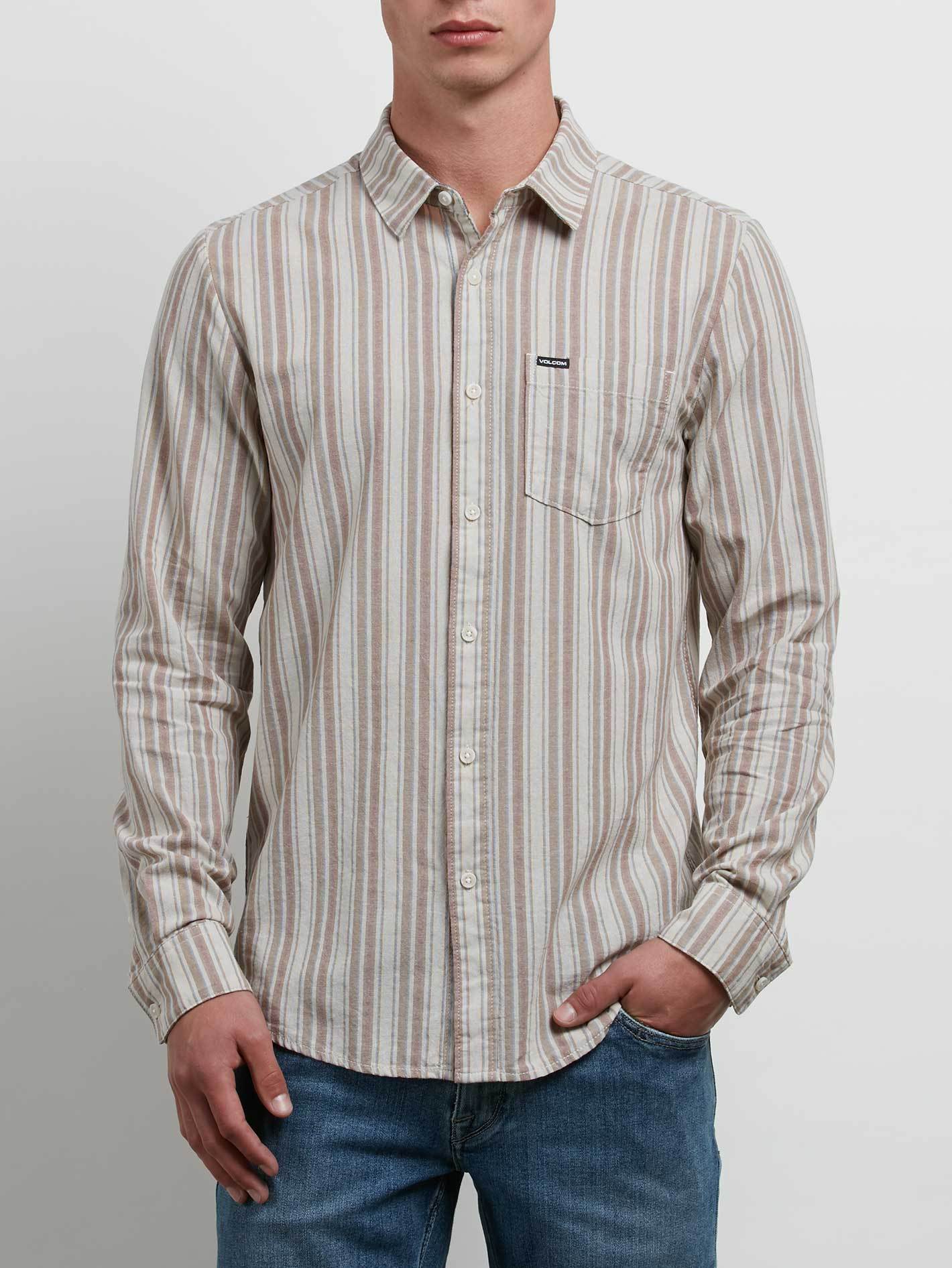 Sand Long Sleeve Shirt - Clay