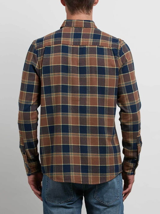 Chemise à manches longues Caden - Indigo