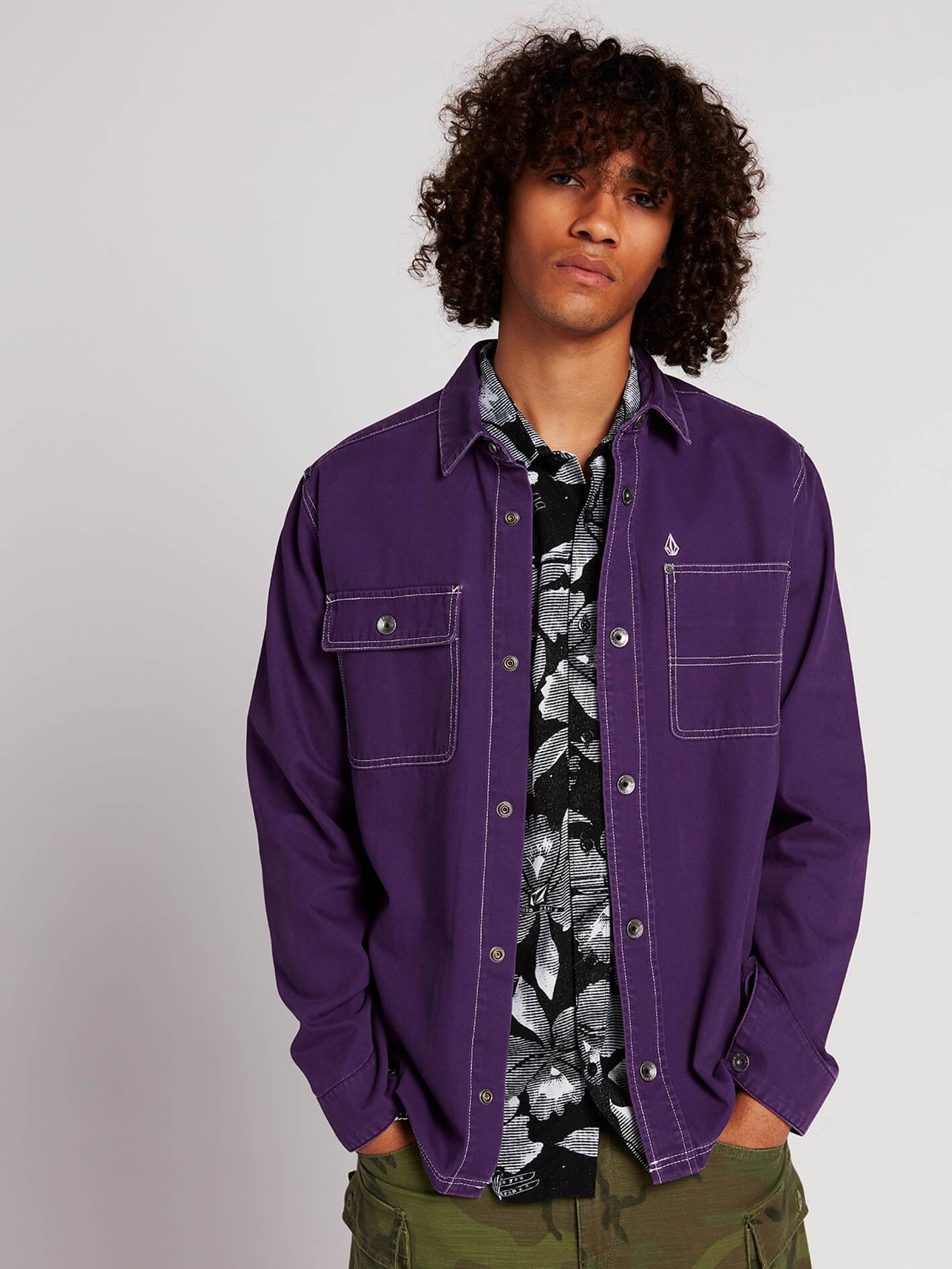 Chemise Fitzkrieg - Dark Purple