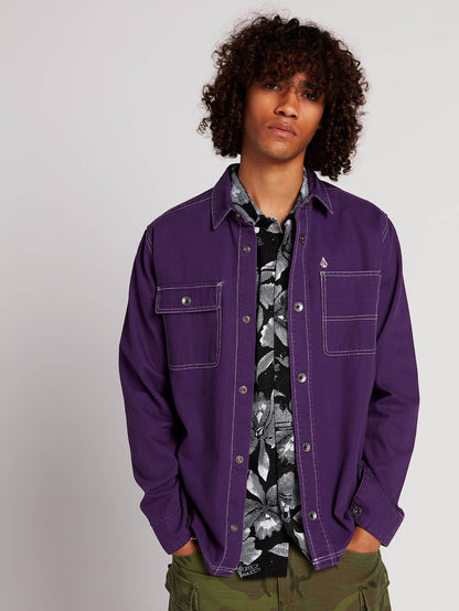 Chemise Fitzkrieg - Dark Purple