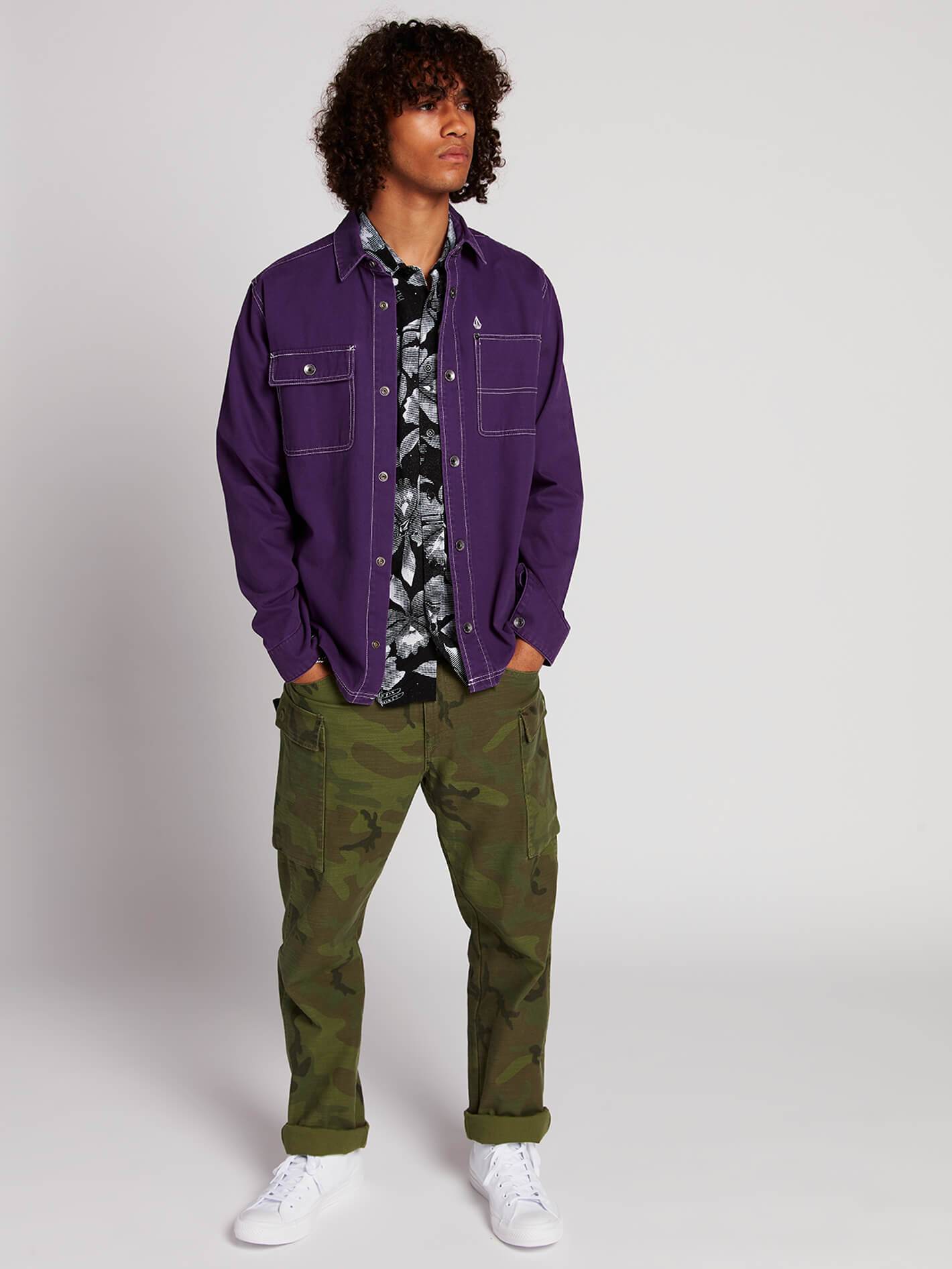 Chemise Fitzkrieg - Dark Purple