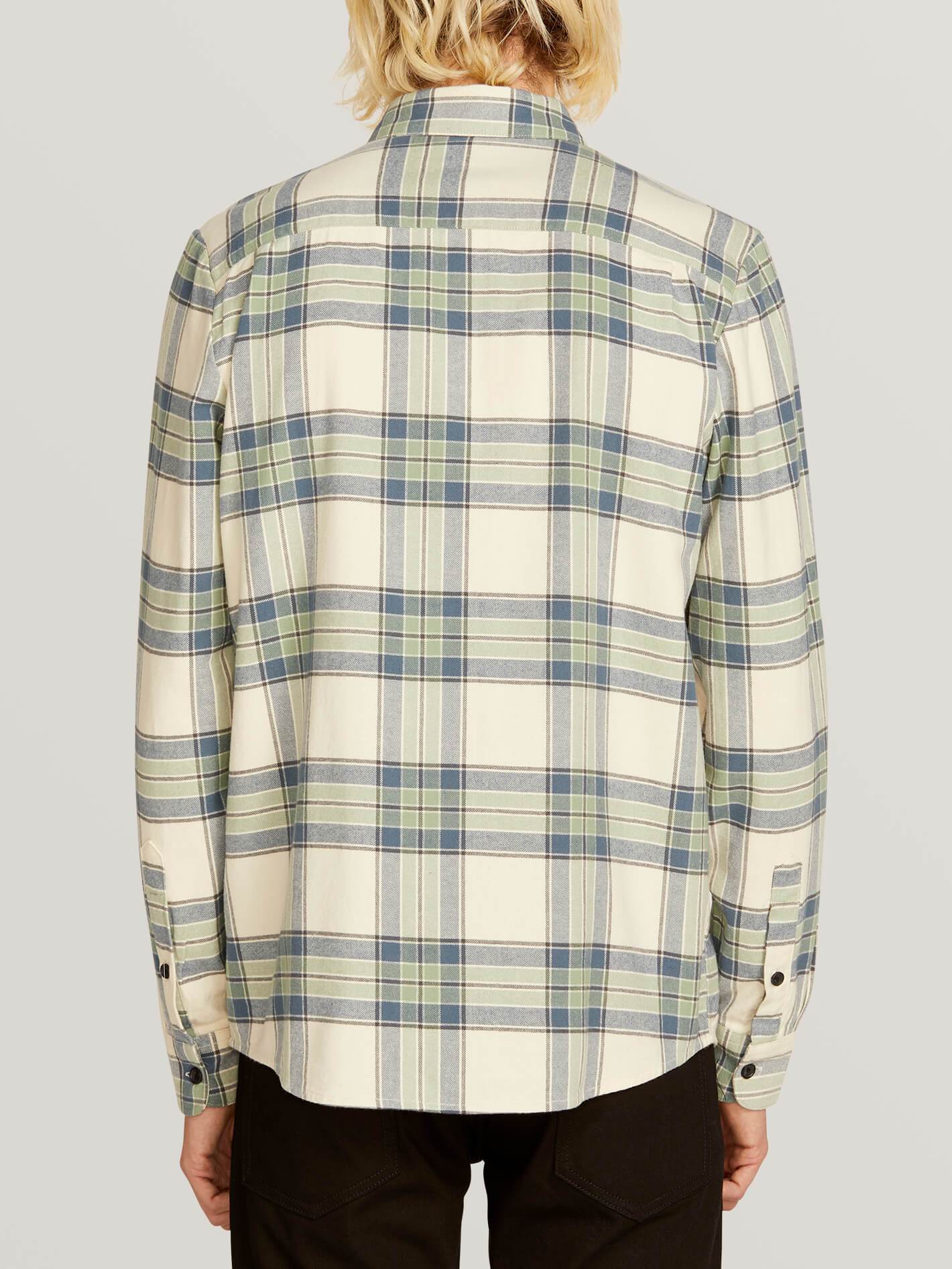 Caden Kariertes Hemd - Off White