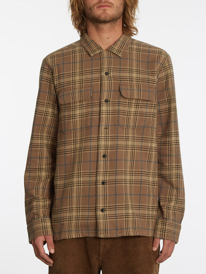 Grant Taylor Skate Vitals Shirt - DUNKEL KHAKI