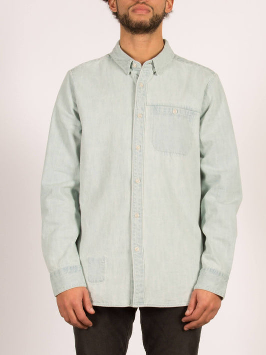 Chemise À Manches Longues Crowley - Cool Blue