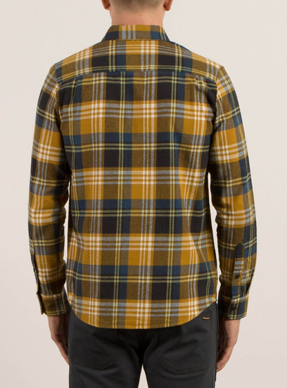Caden Long Sleeve Shirt - Caramel