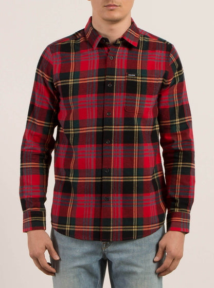 Chemise Manches Longues Caden - True Red