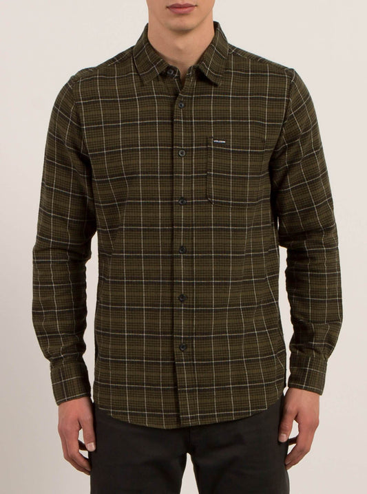 Chemise Manches Longues Brodus - Military