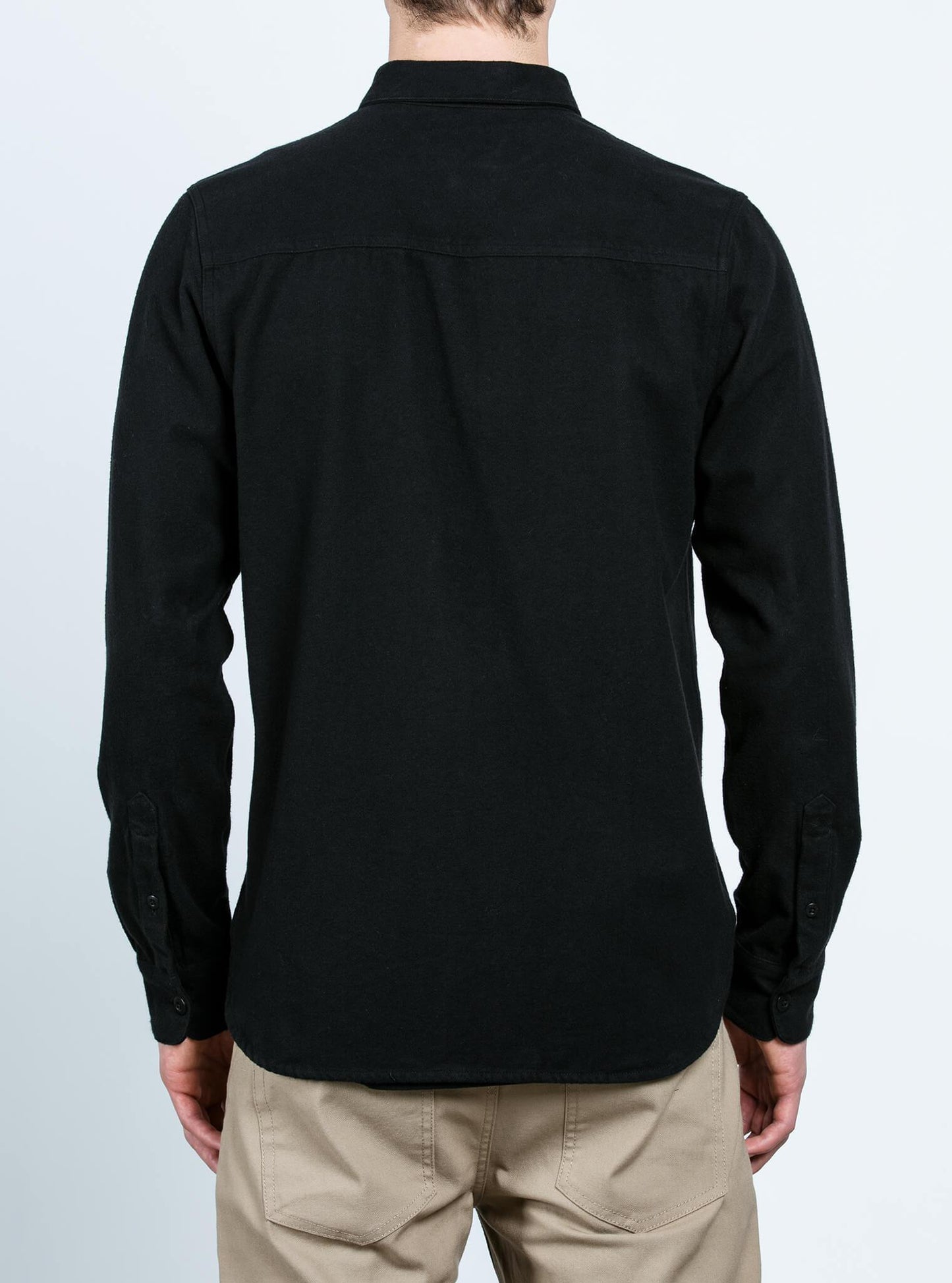 Ketil Long Sleeve Shirt - Black