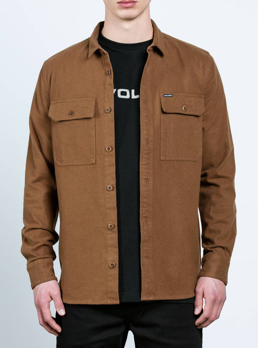 Chemise à manches longues Ketil - Mud