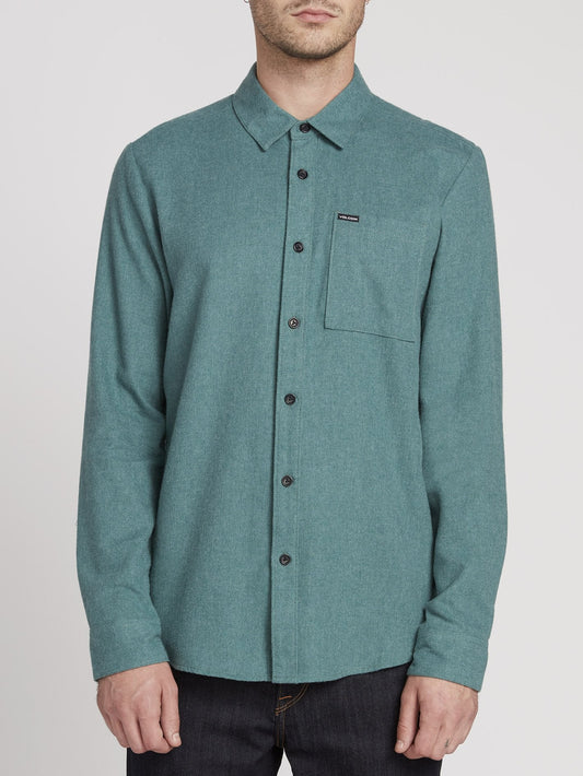 Chemise Caden Solid - Mediterranean