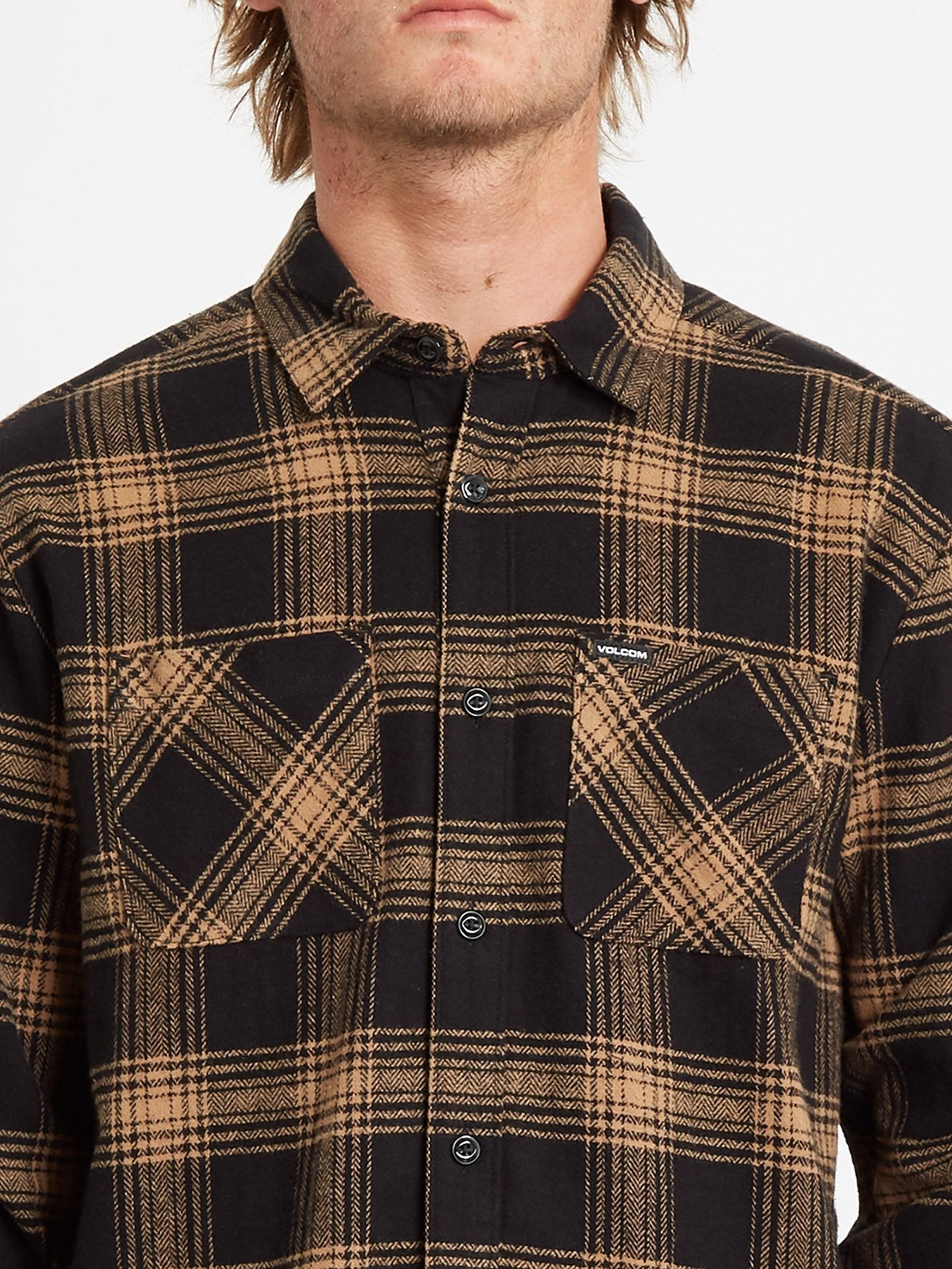 Chemise Tone Stone - BLACK