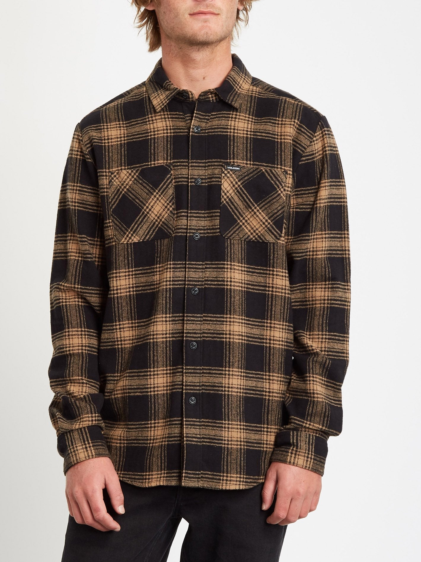 Chemise Tone Stone - BLACK