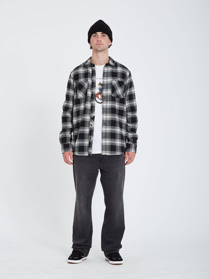 Chemise Tone Stone - NEW BLACK