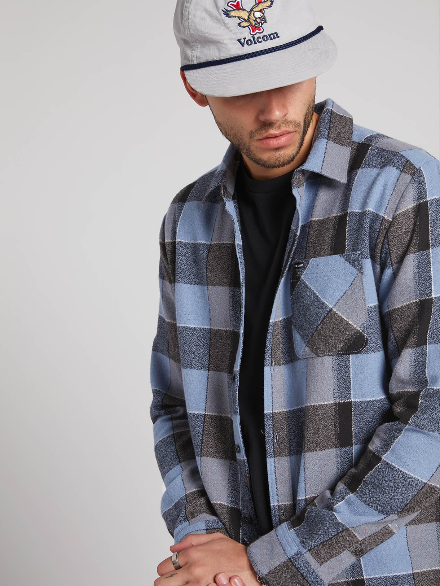 Chemise Neo Glitch - Blue Rinse