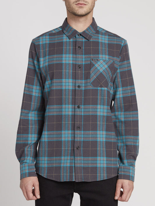 Chemise Caden Plaid - Asphalt Black