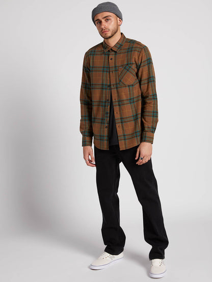 Chemise Caden Plaid - Mud