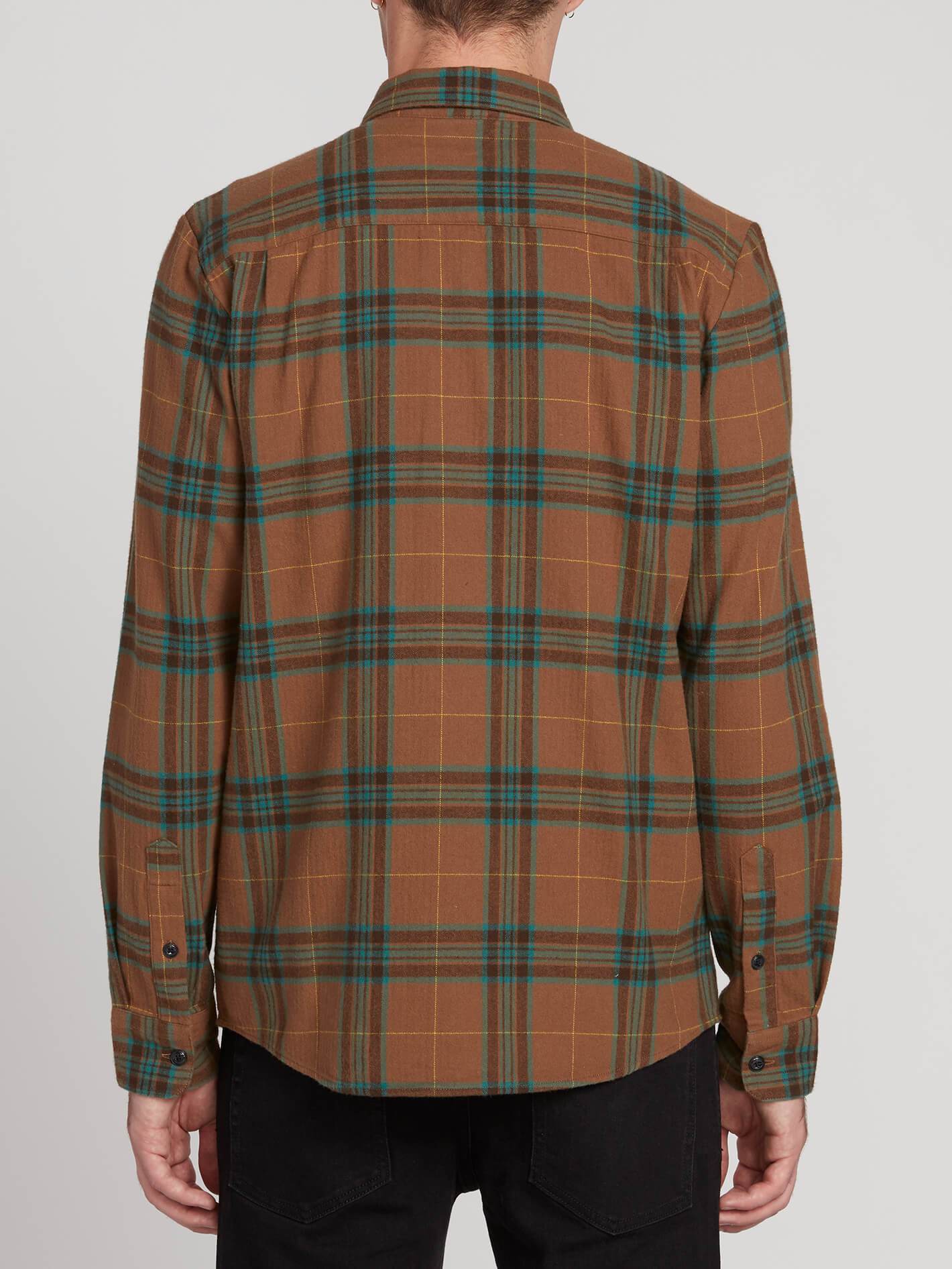 Chemise Caden Plaid - Mud