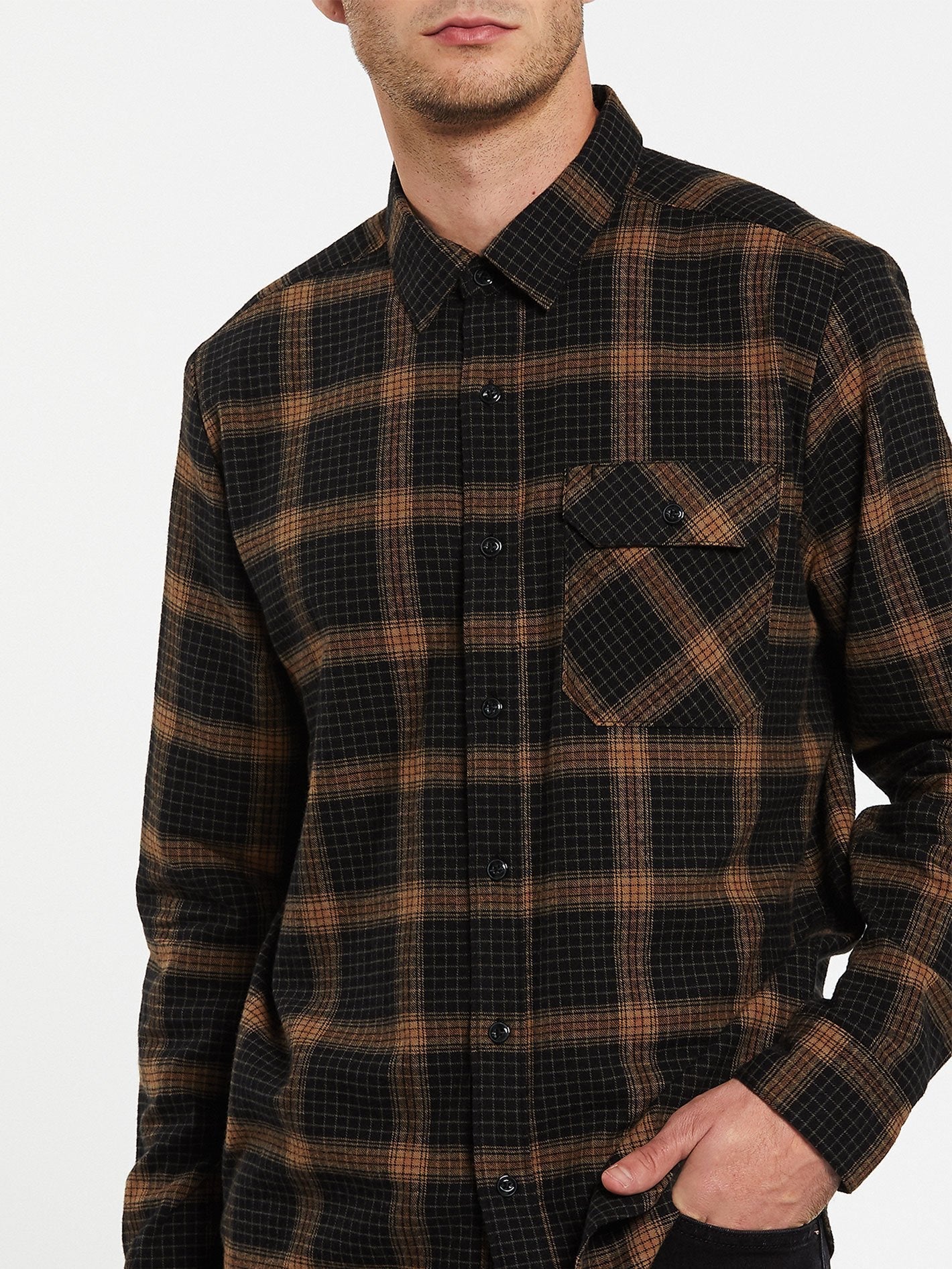 Volcom X Girl Skateboards Shirt - SCHWARZ