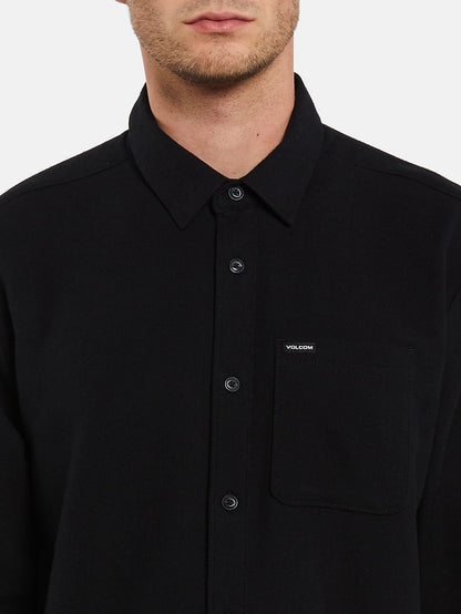 Chemise Caden Solid - BLACK