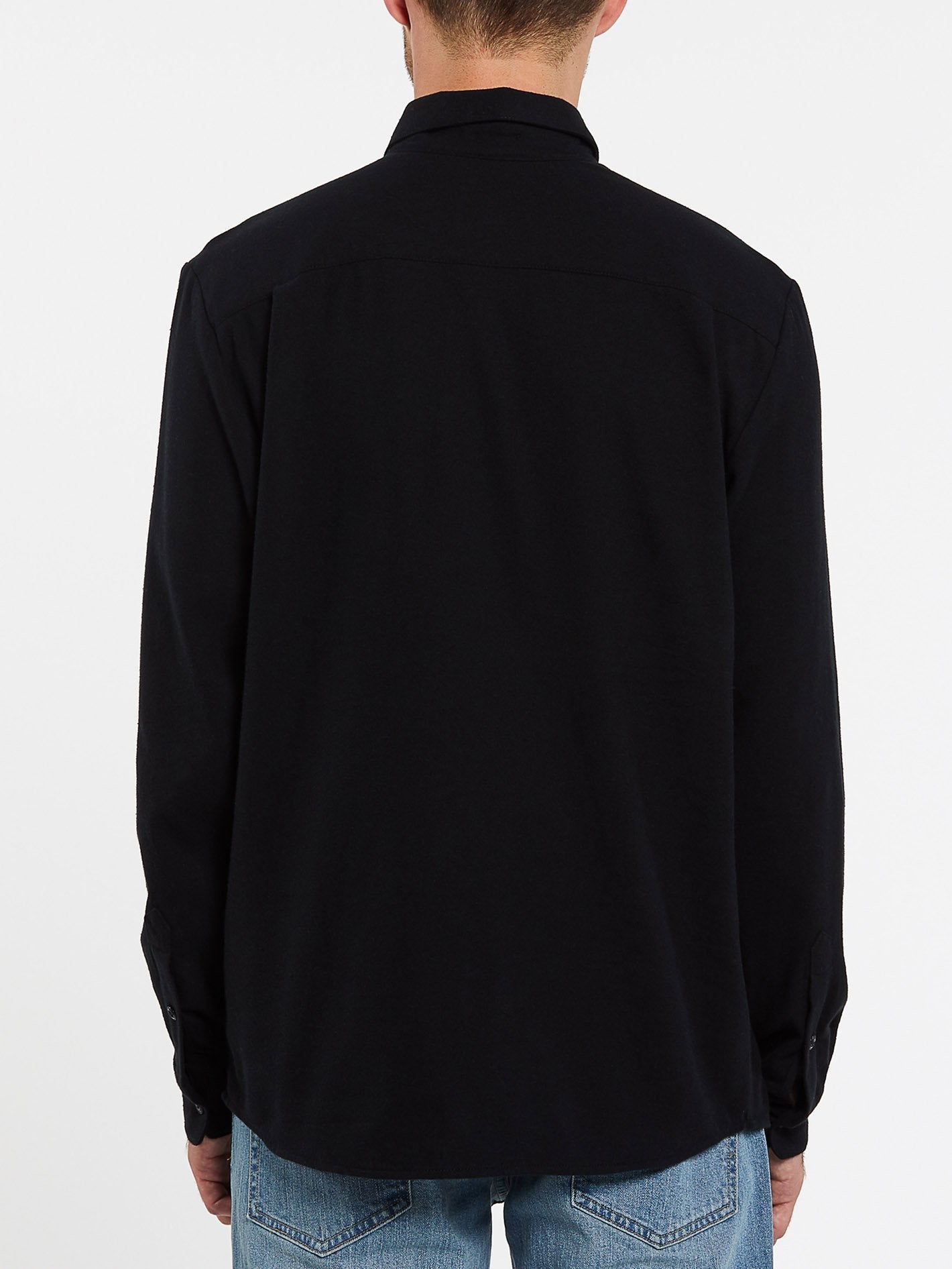 Chemise Caden Solid - BLACK