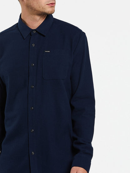 Chemise Caden Solid - NAVY