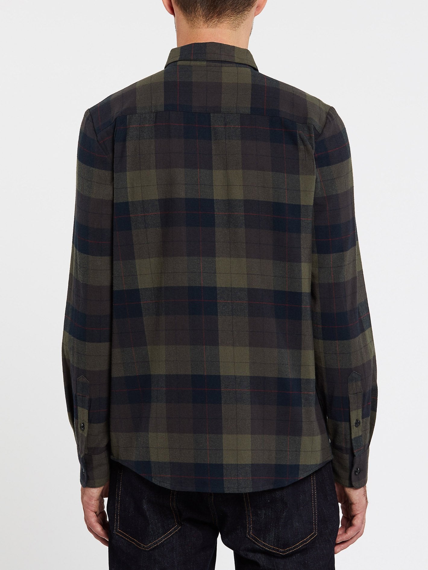 Caden Plaid Shirt - ARMEEGRÜN-KOMBINATION