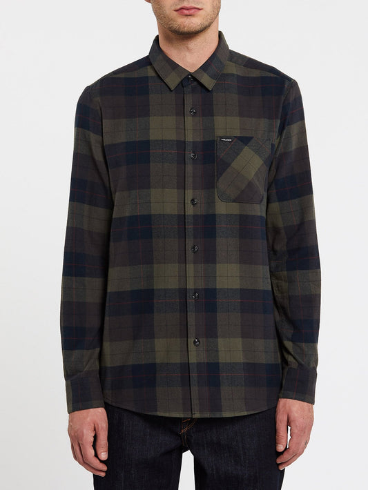 Chemise Caden Plaid - ARMY GREEN COMBO