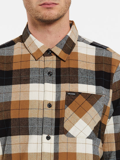 Chemise Caden Plaid - PRIMER WHITE