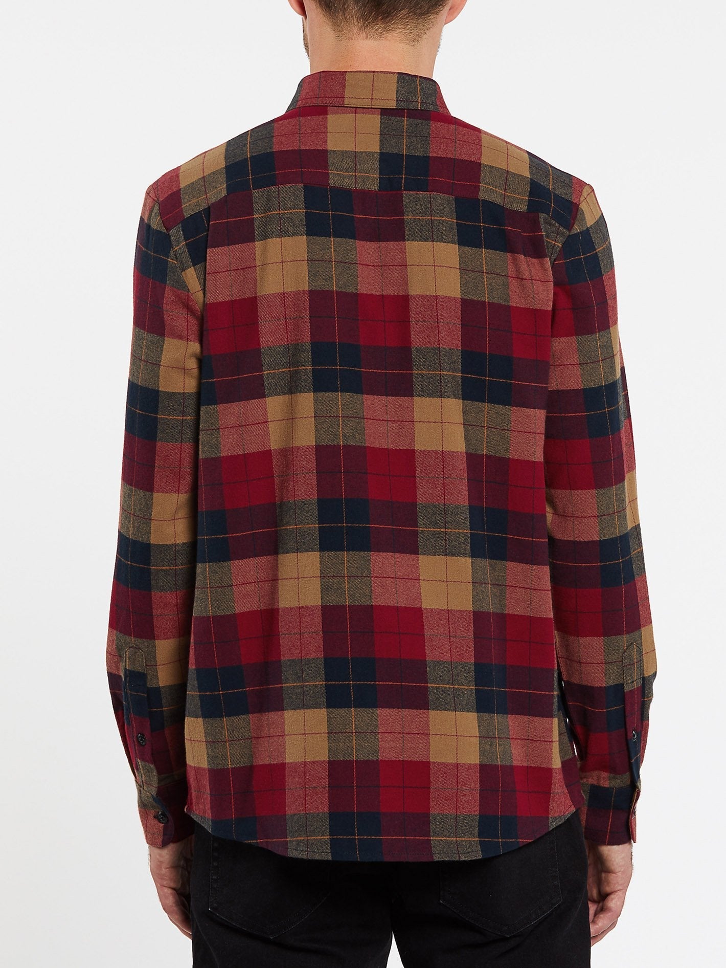 Caden Plaid Shirt - RIO RED