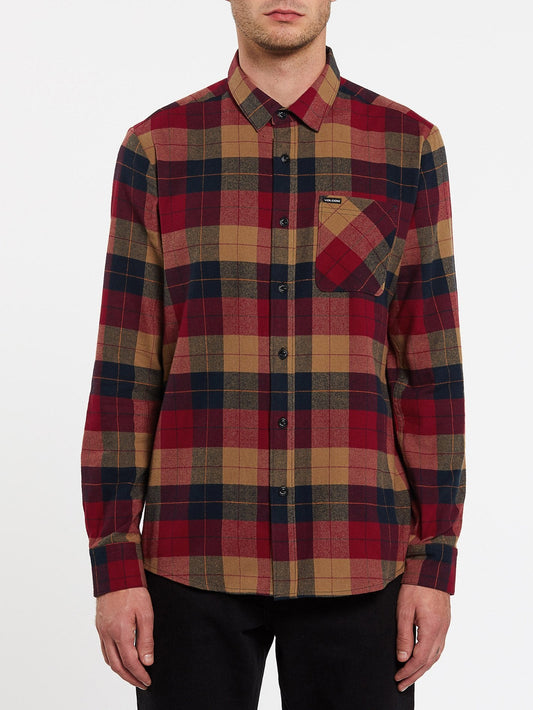 Caden Kariertes Hemd - RIO RED