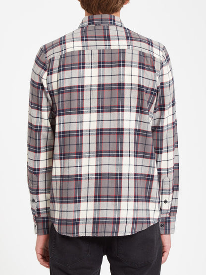 Chemise Caden Plaid - BLEACHED SAND